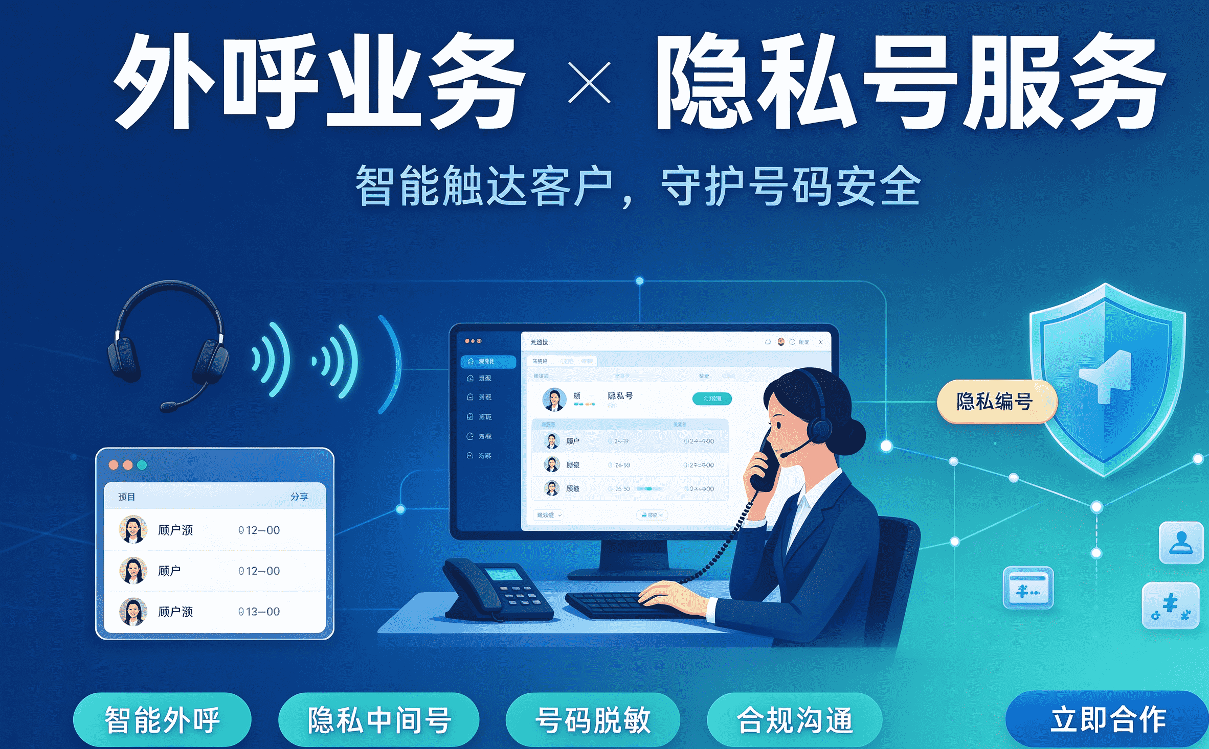 外呼业务X隐私号服务